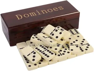 Wooden Case Dominoes