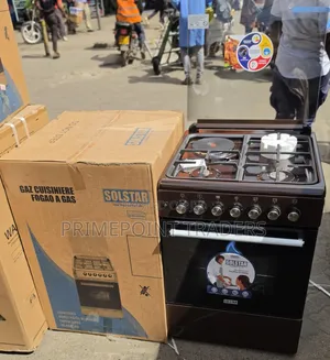 Solstar 60×60 Cooker With Electric Oven Versatile Cooking for Every Ho