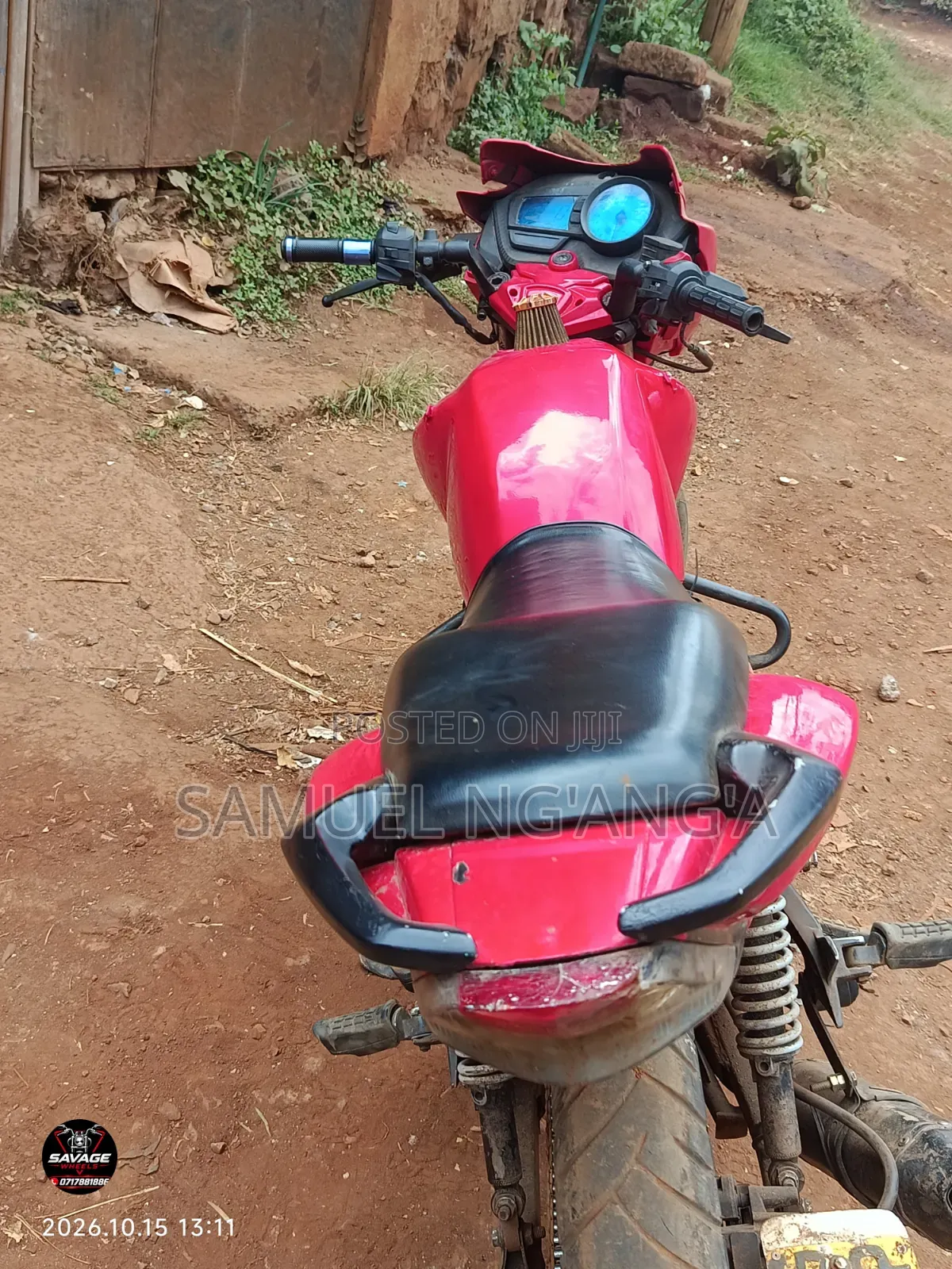TVS Apache 180 RTR 2010 Red