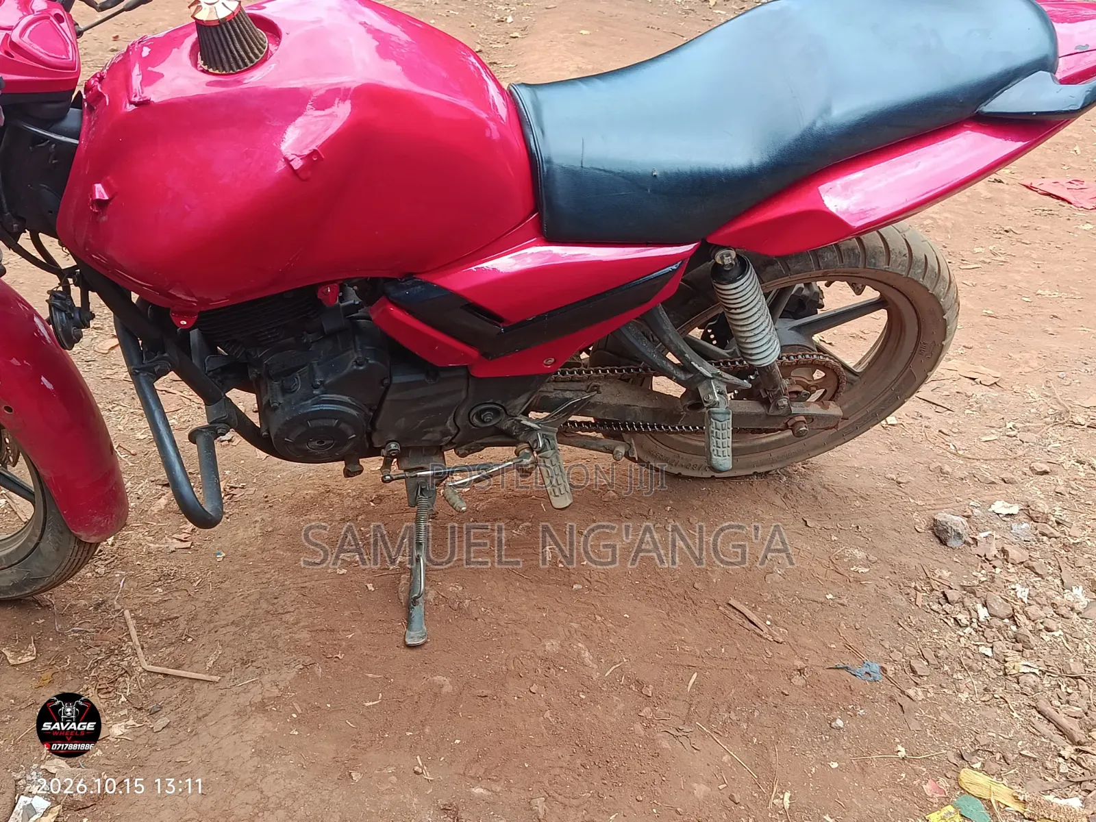 TVS Apache 180 RTR 2010 Red