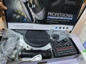 BM800 Condenser Mic for Singing, YouTube and TikTok Live
