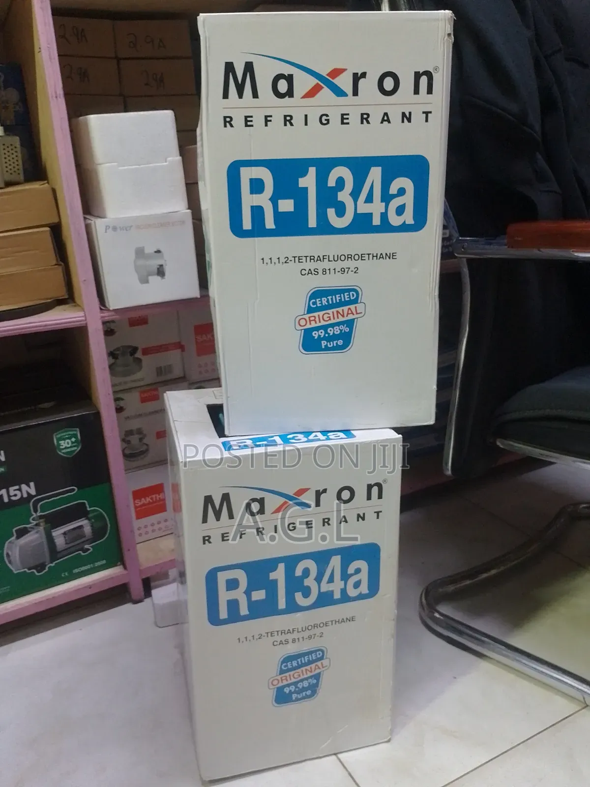 Maxron R134a 13.6kg Refrigerant Cylinder