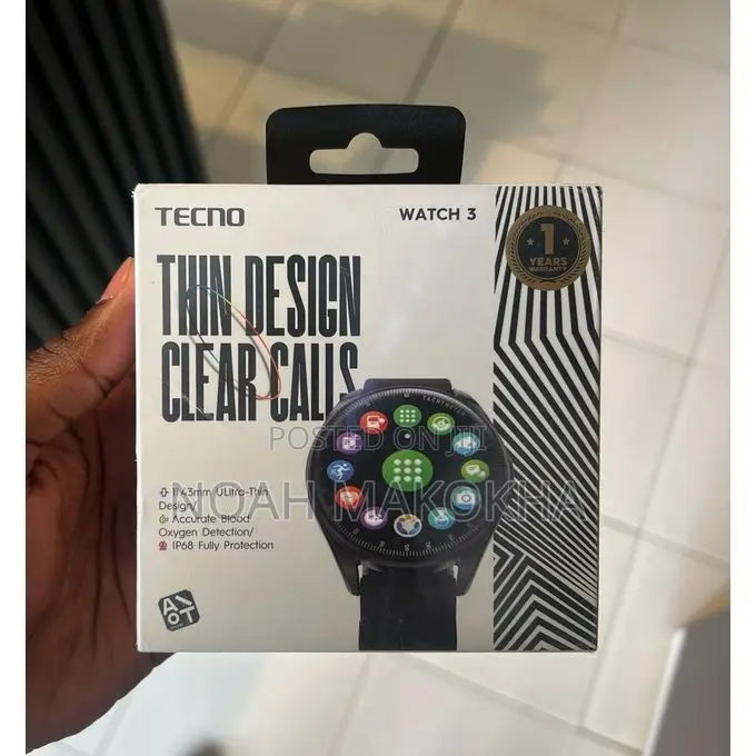 Tecno Watch 3 Smartwatch