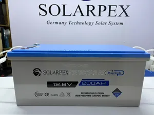 Solarpex 12.8v 200ah Rechargeable LiFeP04 Lithium Ion Battery