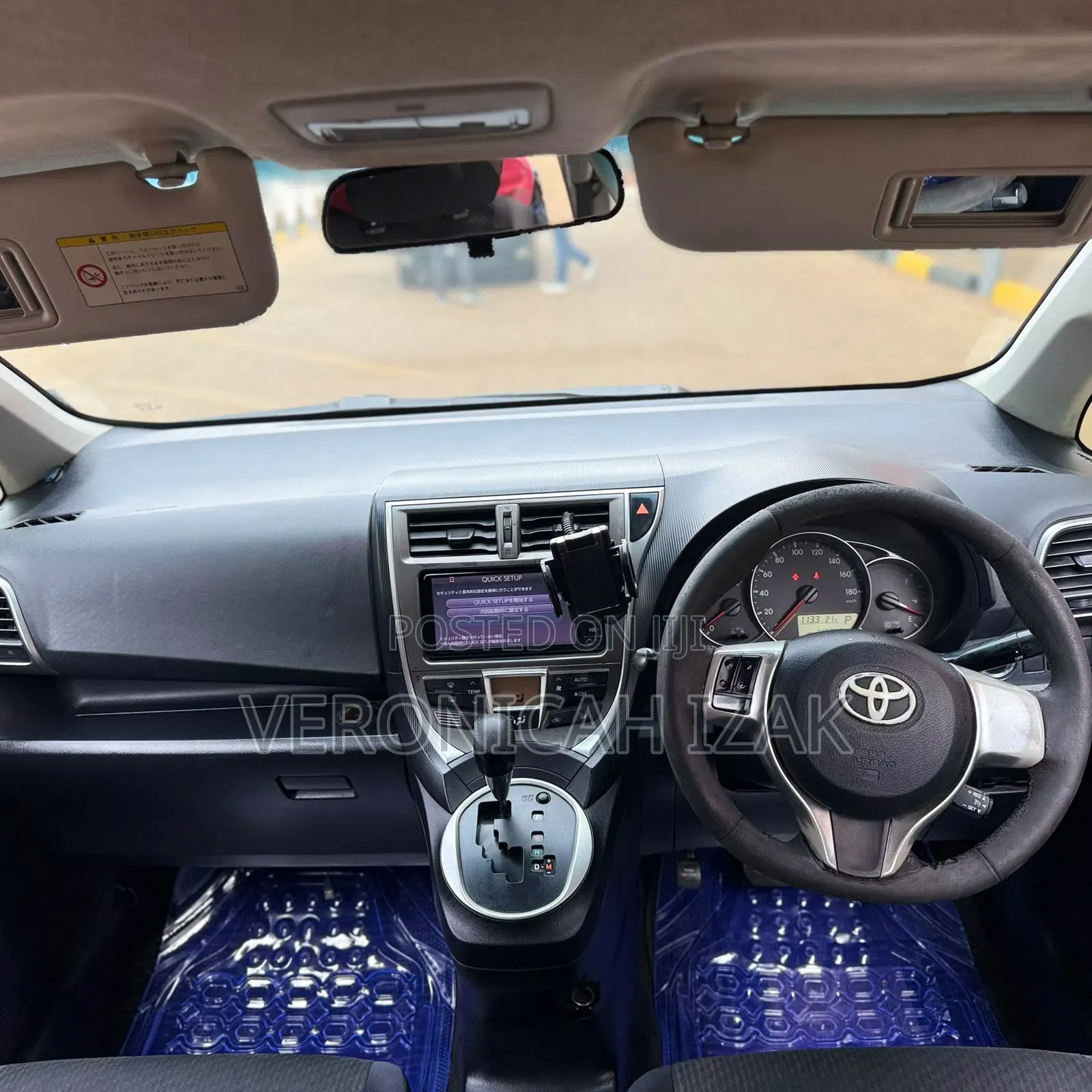 Toyota Ractis 2012 Silver