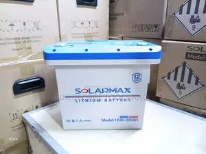 Solarmax 12.8v 200ah Rechargeable LiFeP04 Lithium Ion Battery