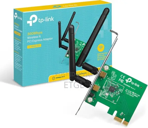 .TP-Link Wireless N Pci Express Adapter - Tl-Wn881nd Tplink
