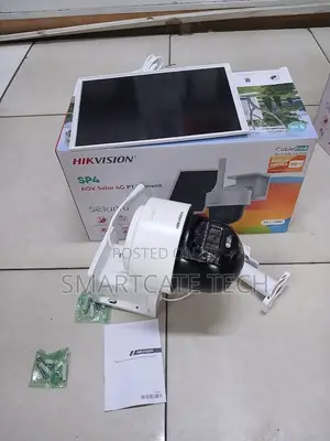 Hikvision 4MP Solar Powered Outdoor Camera With Two-Way Audio