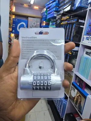 Secure 5-Digit Code Padlock With Adjustable Password Locking