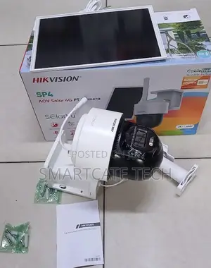 Hikvision 4MP Single Lens Solar Security Camera With Solar Panel
