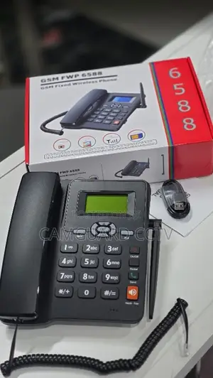 GSM FWP 6588 Fixed Wireless - Dual SIM, Caller ID,Hands-Free &FM Radio