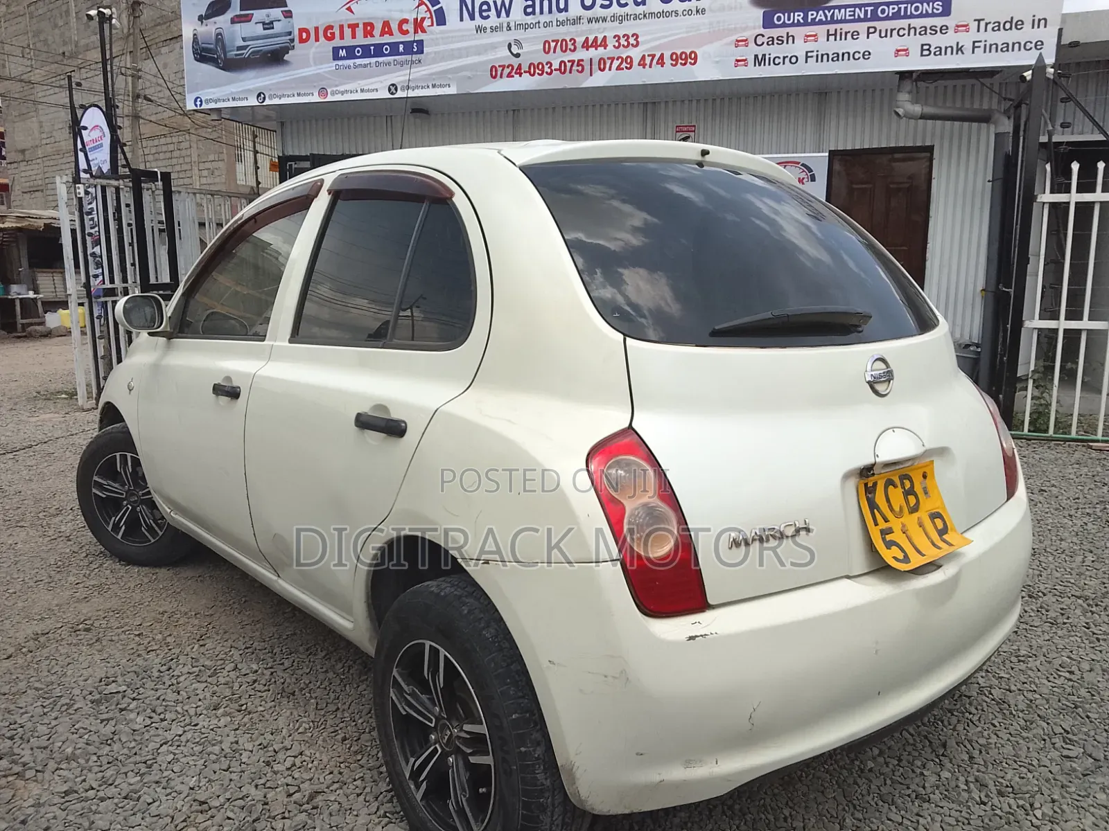 Nissan March 2007 White