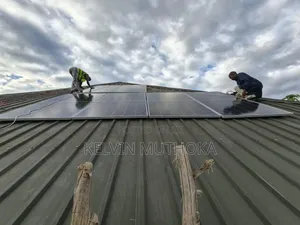 Solar Panels, Lithium Batteries.