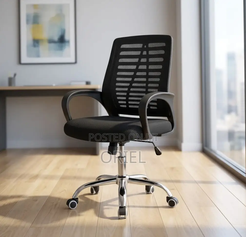 Office Chair : Executive Strong Mesh Chair- Mid Back