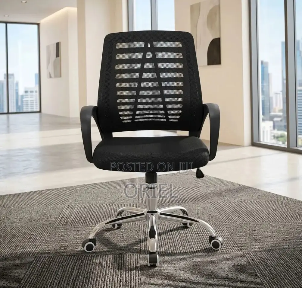 Office Chair : Executive Strong Mesh Chair- Mid Back