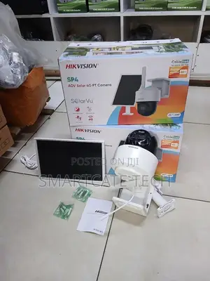 Hikvision 4MP Single-Lens Surveillance Camera With Solar Charging