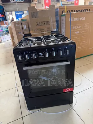 BJS 3gas and 1 Electric 60x60 Standing Cooker With Fan