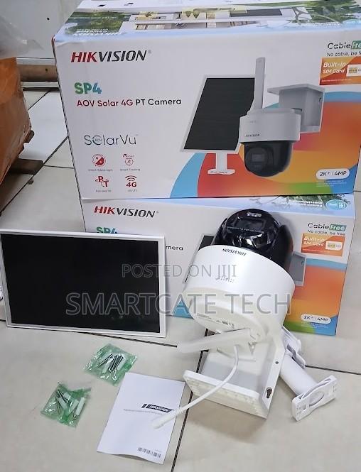 Hikvision Single-Lens Solar Security Camera – 4MP Clear Video - main view