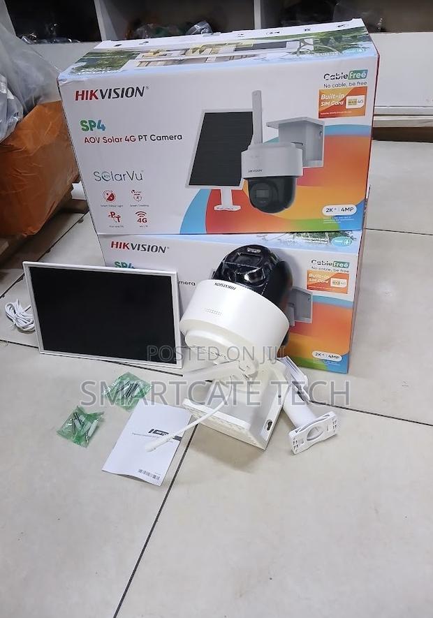 Hikvision 4MP Single Lens Wireless Security Camera With Solar Power - main view