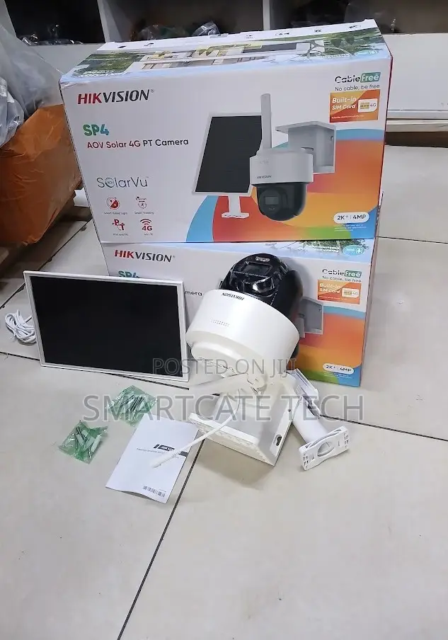 Hikvision 4MP Single Lens Wireless Security Camera With Solar Power