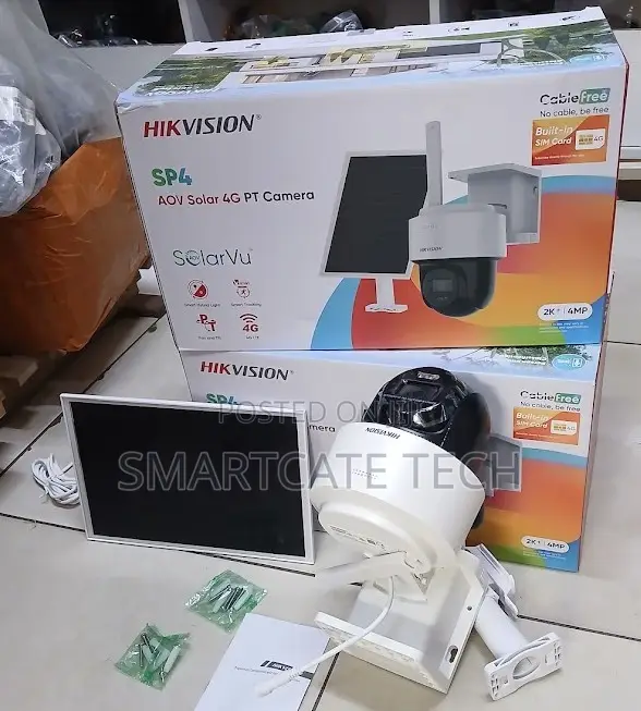 Hikvision 4MP Solar CCTV Camera – Smart Outdoor Security
