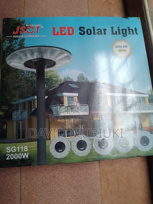 JSOT 2000W UFO Solar Street Light With Remote Control