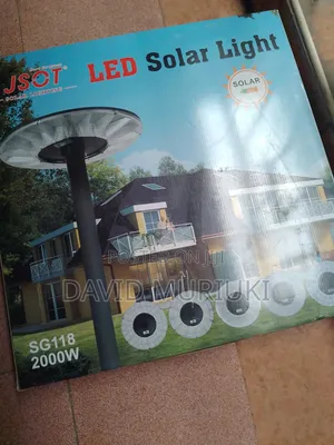 JSOT 2000W UFO Solar Street Light With Remote Control