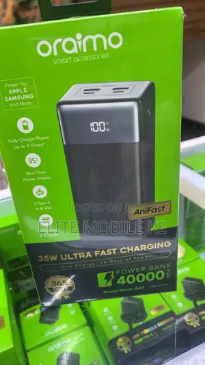 Oraimo 40,000 MAH
