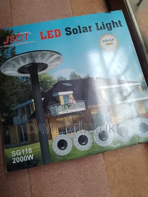 JSOT 2000W Round UFO Solar LED Security Light
