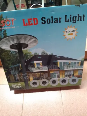 JSOT 2000W Round UFO Solar LED Security Light.