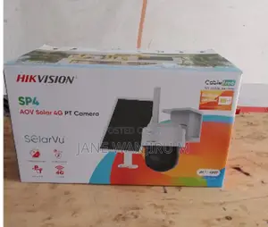 Hikvision 8MP 4G Security Camera With Solar Charging