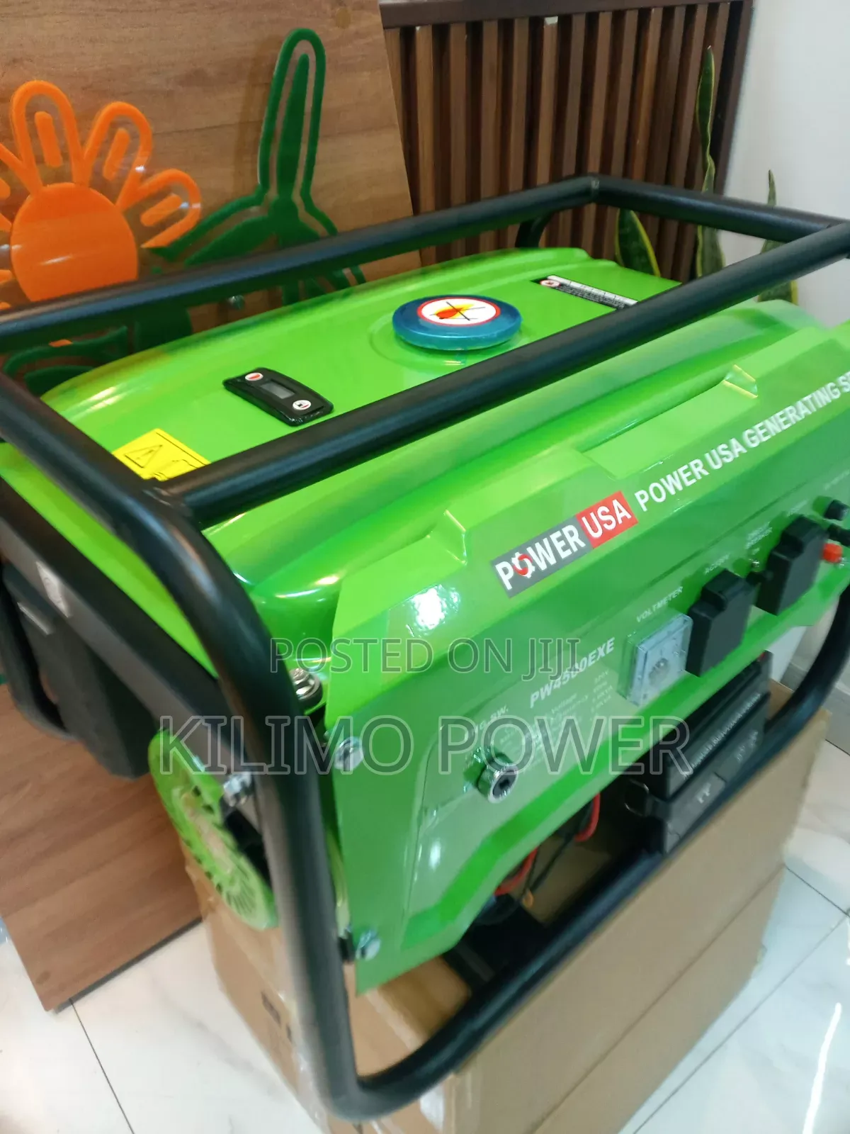 Pw4500 Exe Power Usa 9hp Generating Set.