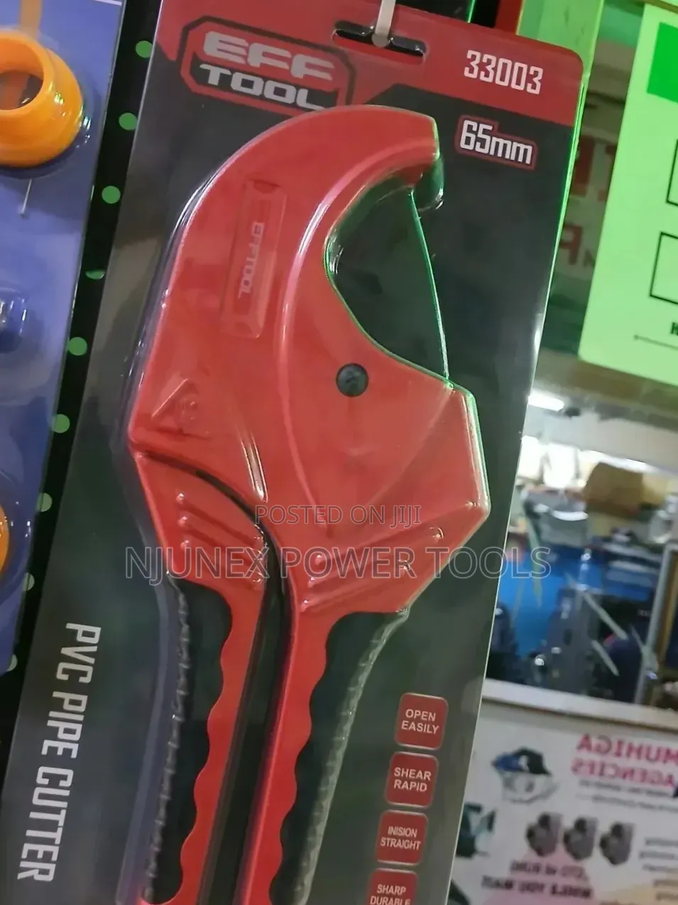 Efftool 65mm PVC Pipe Cutter (Model 33003)