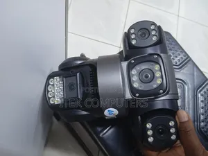 SIM Card 4G Triple Lens Solar CCTV Camera for Remote Monitoring