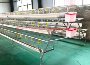 512 Birds Galvanized Chicken Cages