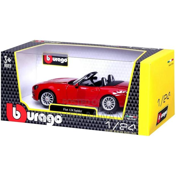 1:24 - FIAT 124 SPIDER Die Cast in Kenya - thumbnail 2