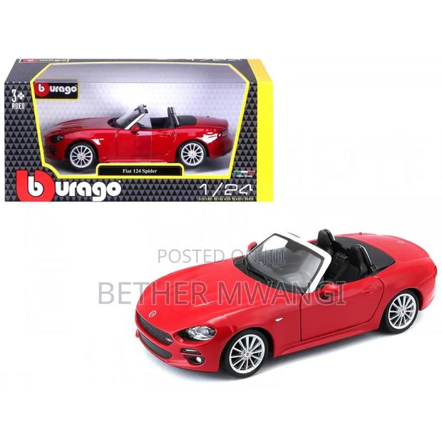 1:24 - FIAT 124 SPIDER Die Cast in Kenya - thumbnail 4