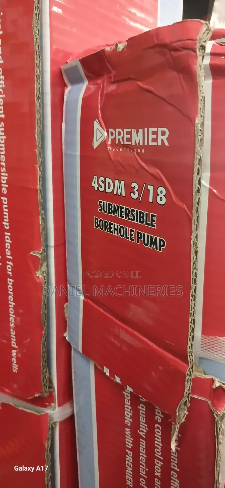 Premier 4 SDM 3/18 Borehole Pump