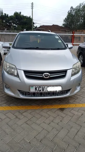 Toyota Corolla Fielder 2012 Silver