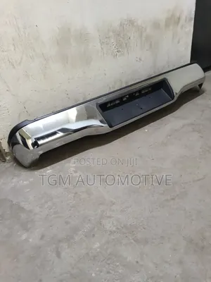 Premium Chrome Rear Bumper for Toyota Hilux Vigo