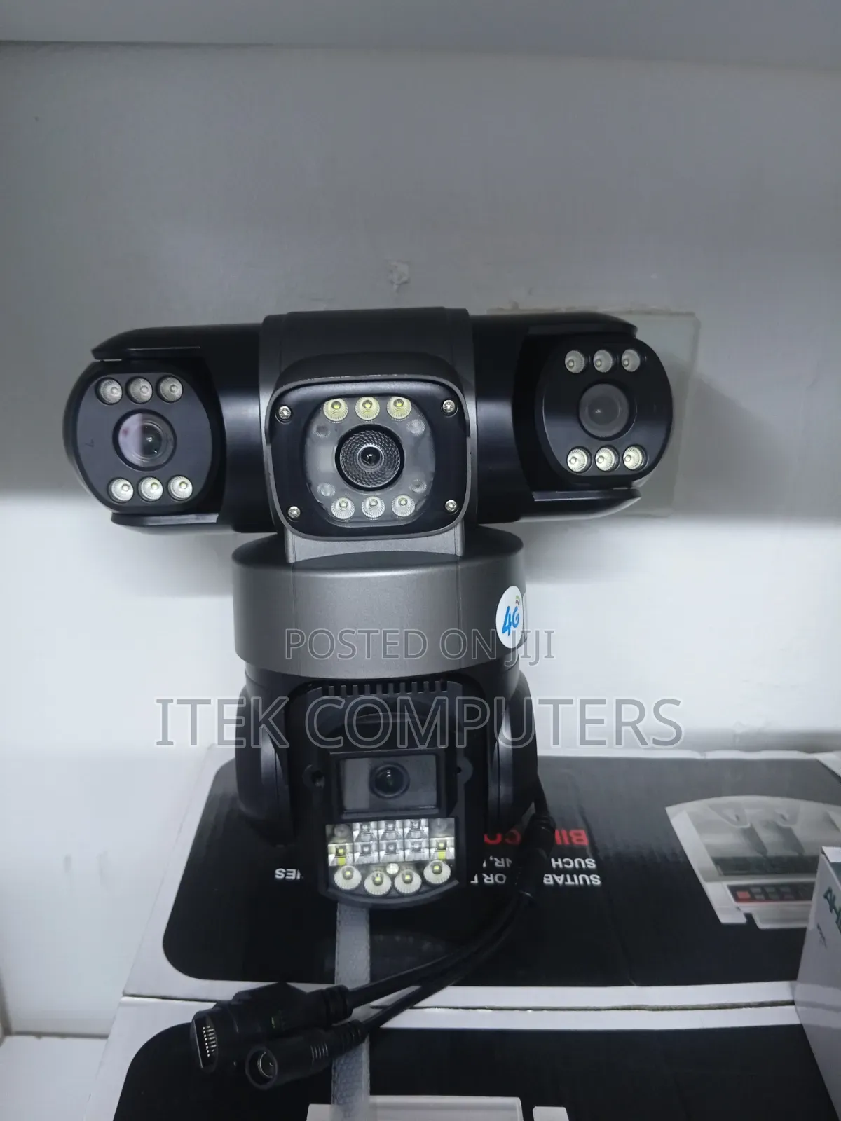 Outdoor Farm Security Using a Solar-Powered Triple-Lens 4G Camera