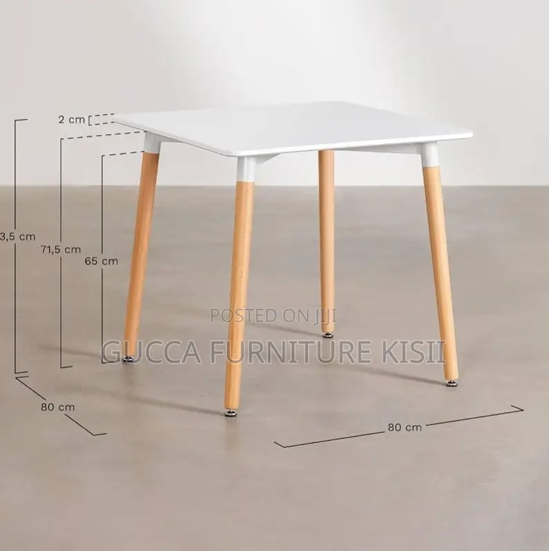Square Dining Room 4 Legged Dining Table