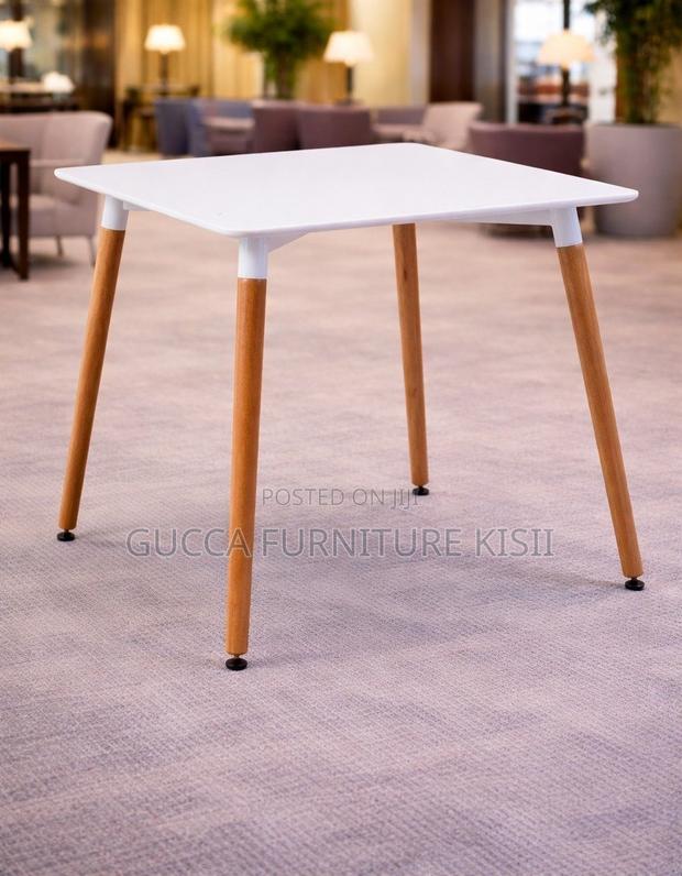 Square Dining Room 4 Legged Dining Table - main view