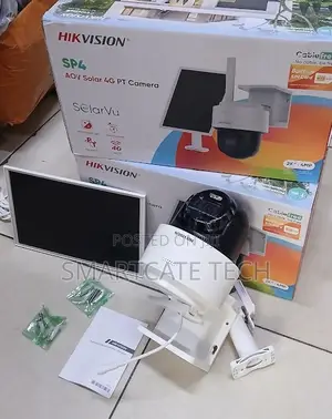 Affordable Hikvision 4MP Solar-Powered CCTV Camera