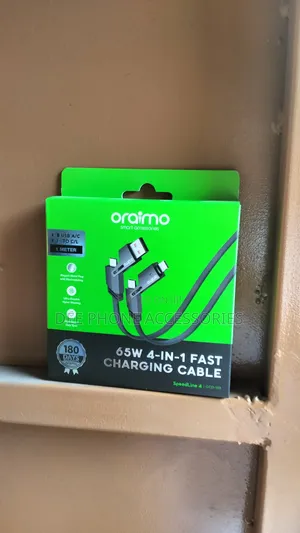 Oraimo 65W 4 in 1 Fast Charging Cable