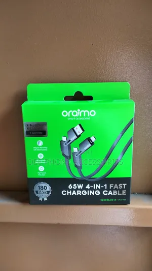 Oraimo 65W 4 in 1 Fast Charging Cable