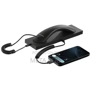 Porodo Classic Retro Phone Handset With a USB-C Connector.