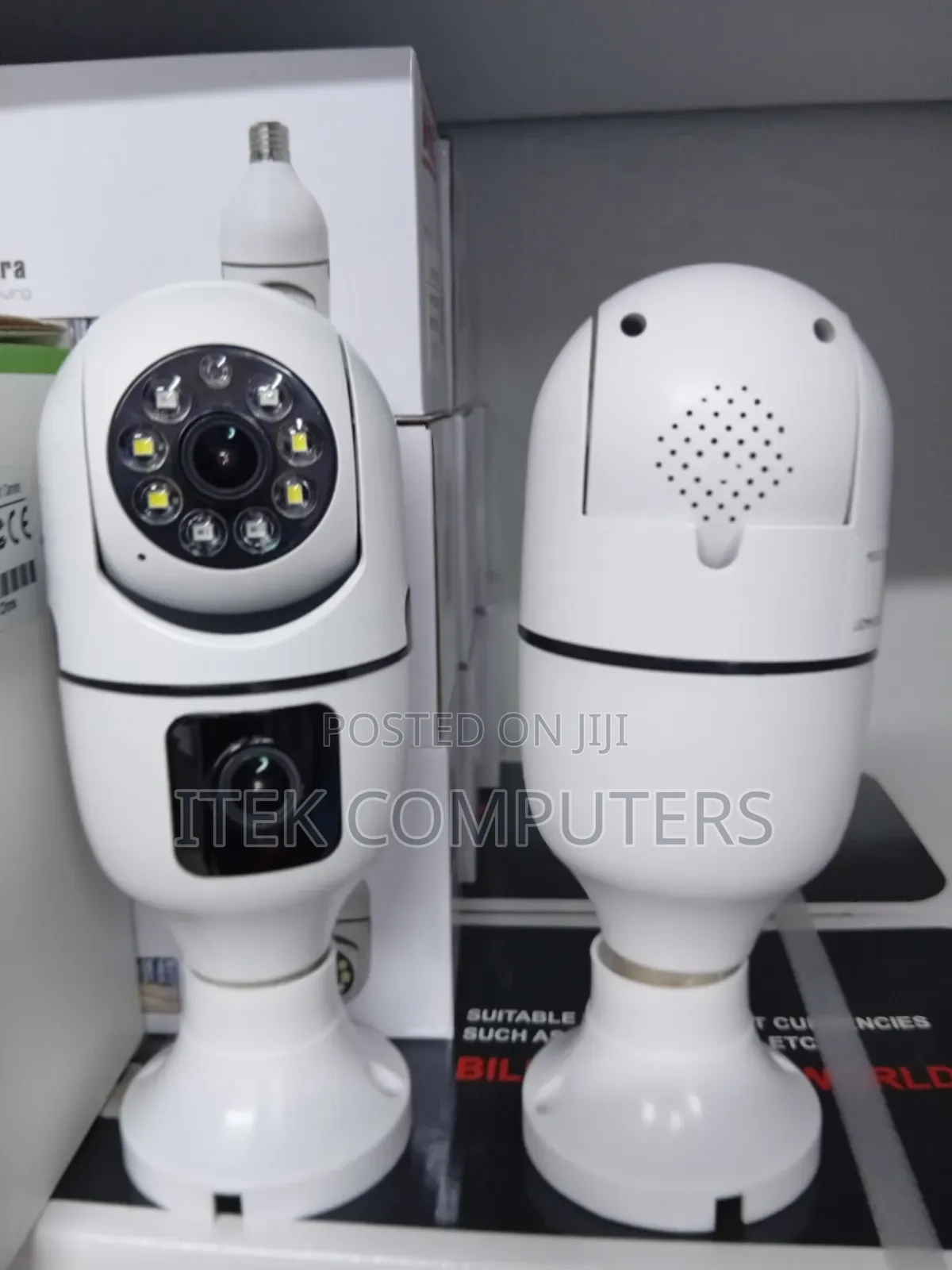 V380 Dual Lens CCTV Camera for Advanced 360° WiFi Home Security