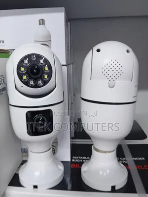 V380 Dual Lens CCTV Camera for Advanced 360° WiFi Home Security