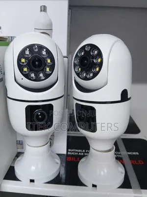 Smart V380 Dual Lens WiFi Camera for Complete Indoor Monitoring